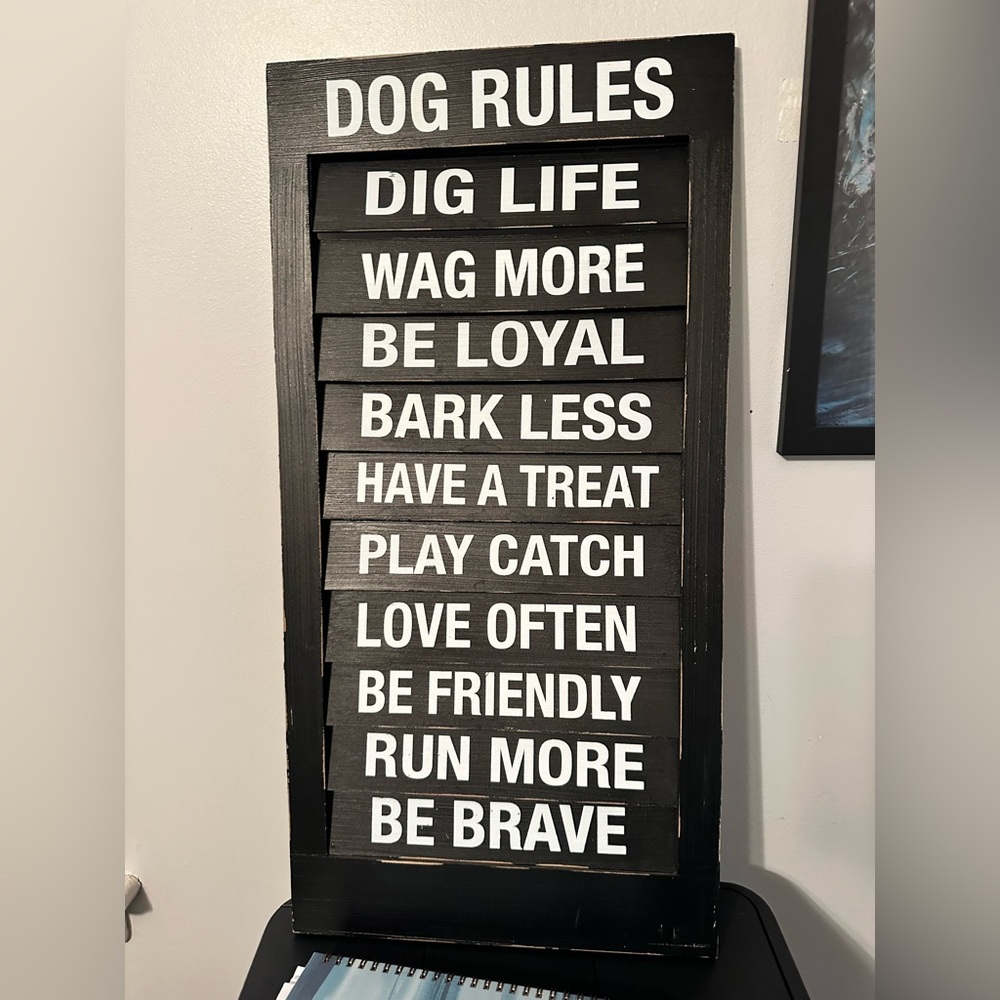 Home decor sign